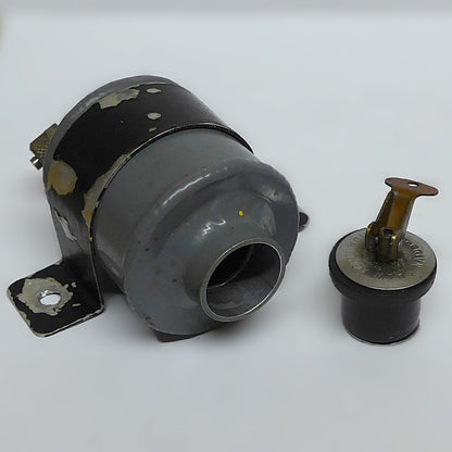 Aluminium Brake Fluid Reservoir C/W: Shaw Aero Plug Type Cap (A/R)