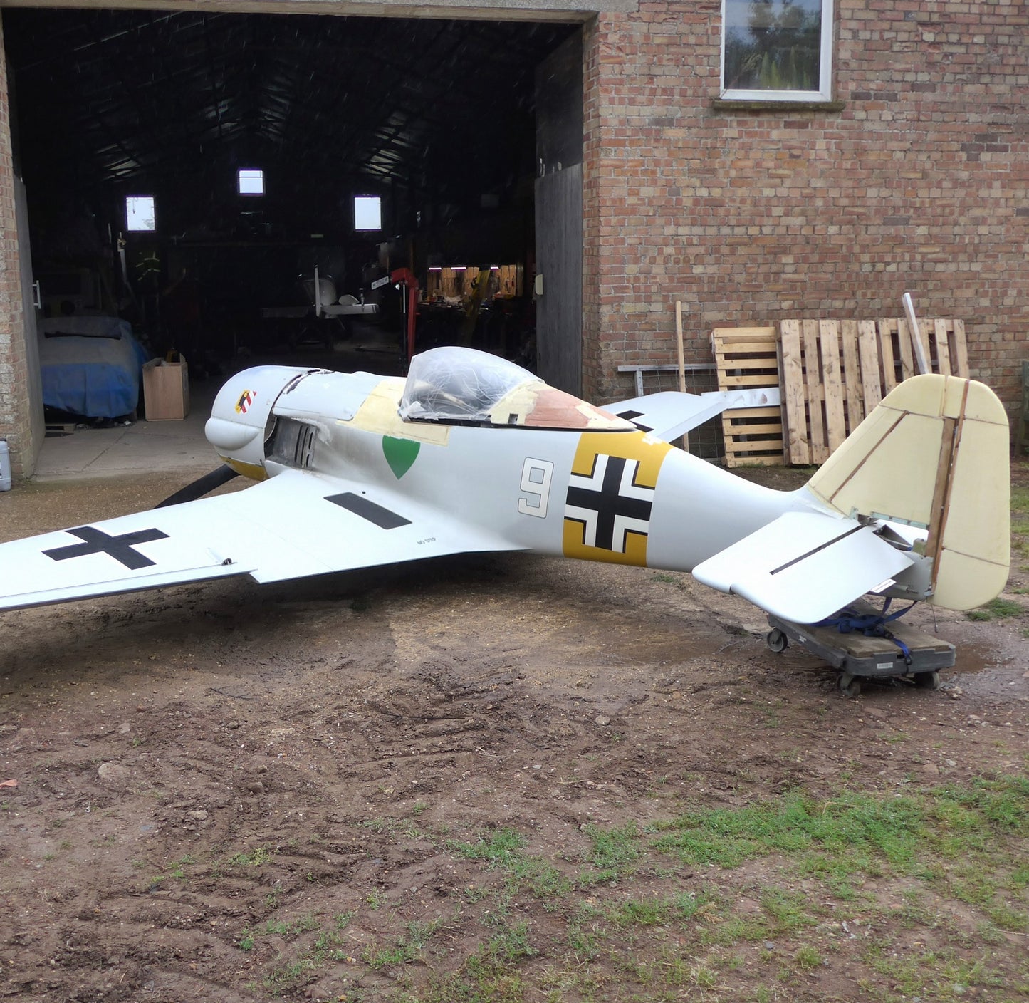 Focke Wulf FW-190 Replica Salvage Aircraft