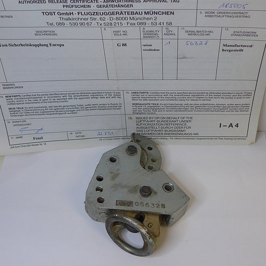 TOST G 88 C of G Release Hook (A/R)