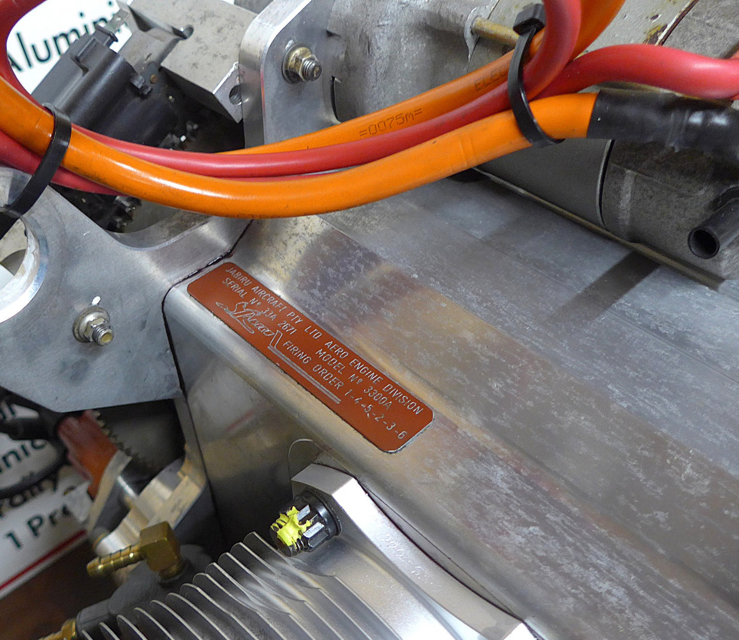 Jabiru 3300 6 Cylinder 120 BHP Hydraulic Lifter Engine