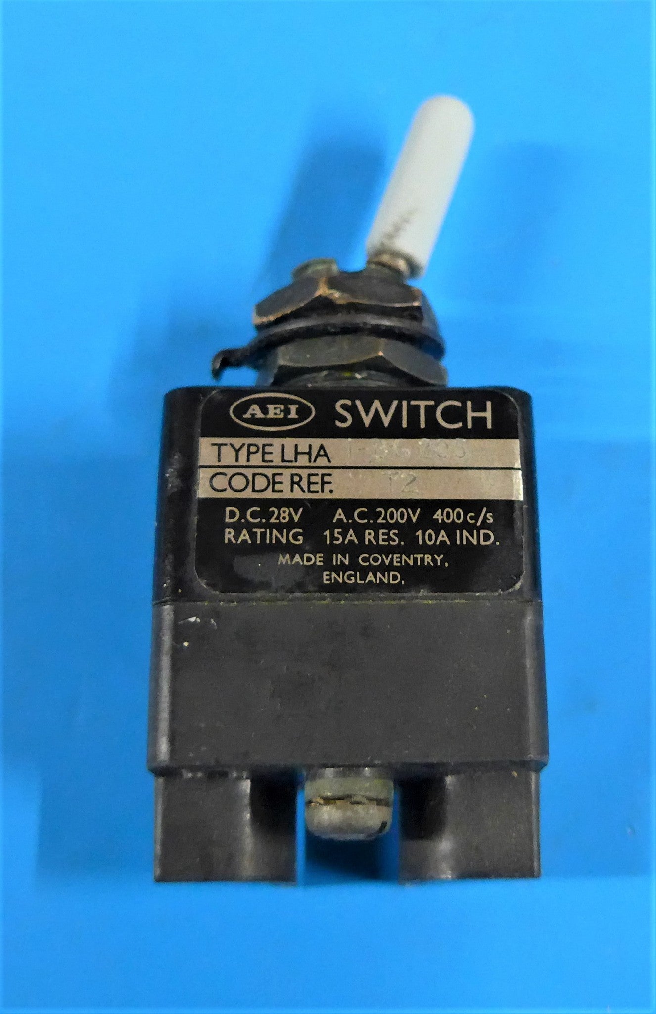 Rotax AEI Toggle Switch - 2 Position (A/R)