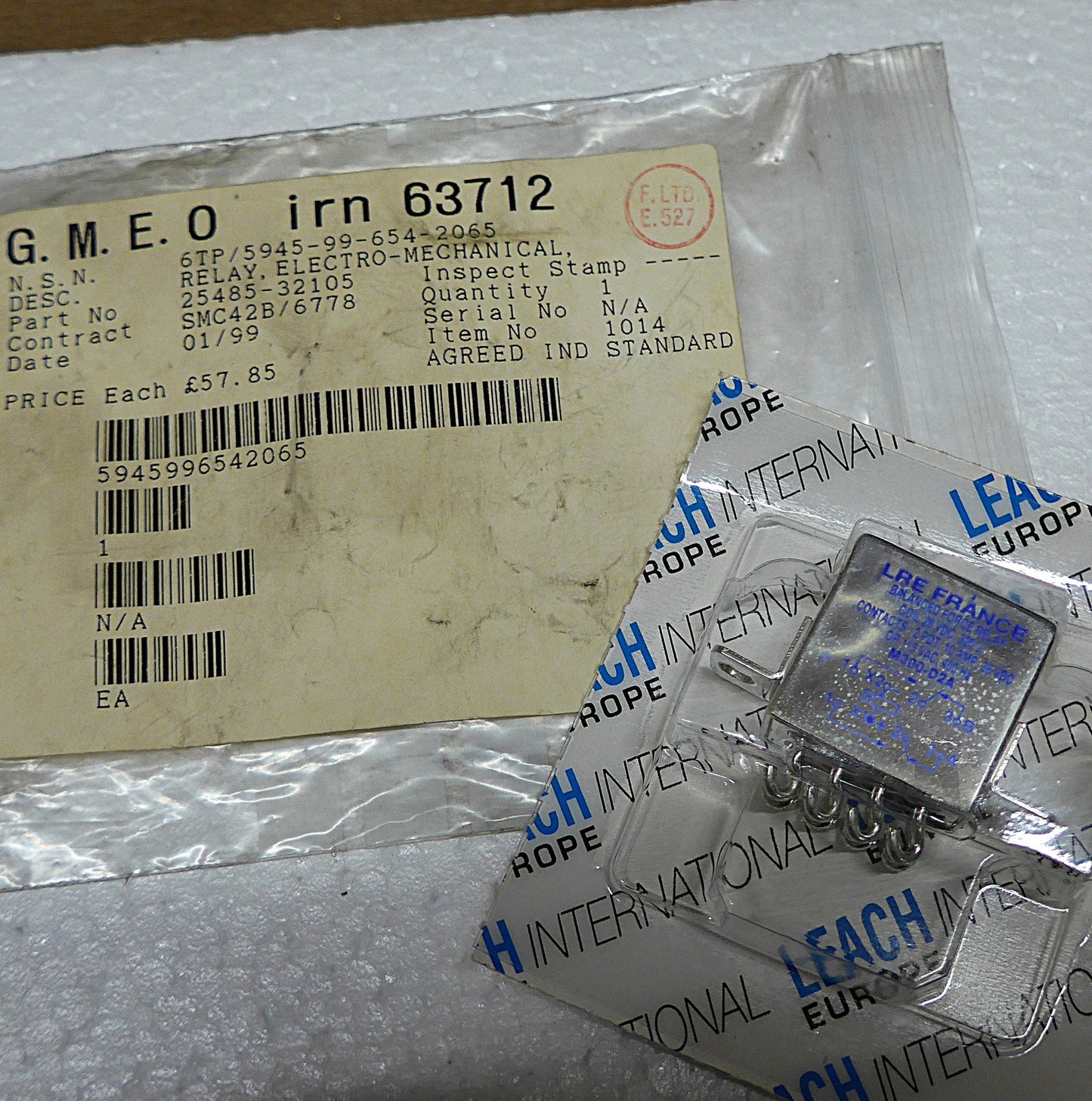 Balanced Force Relay