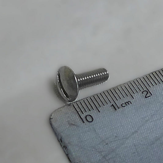 M4 x 12mm Slotted Mushroom Head Screw - A2 Stainless