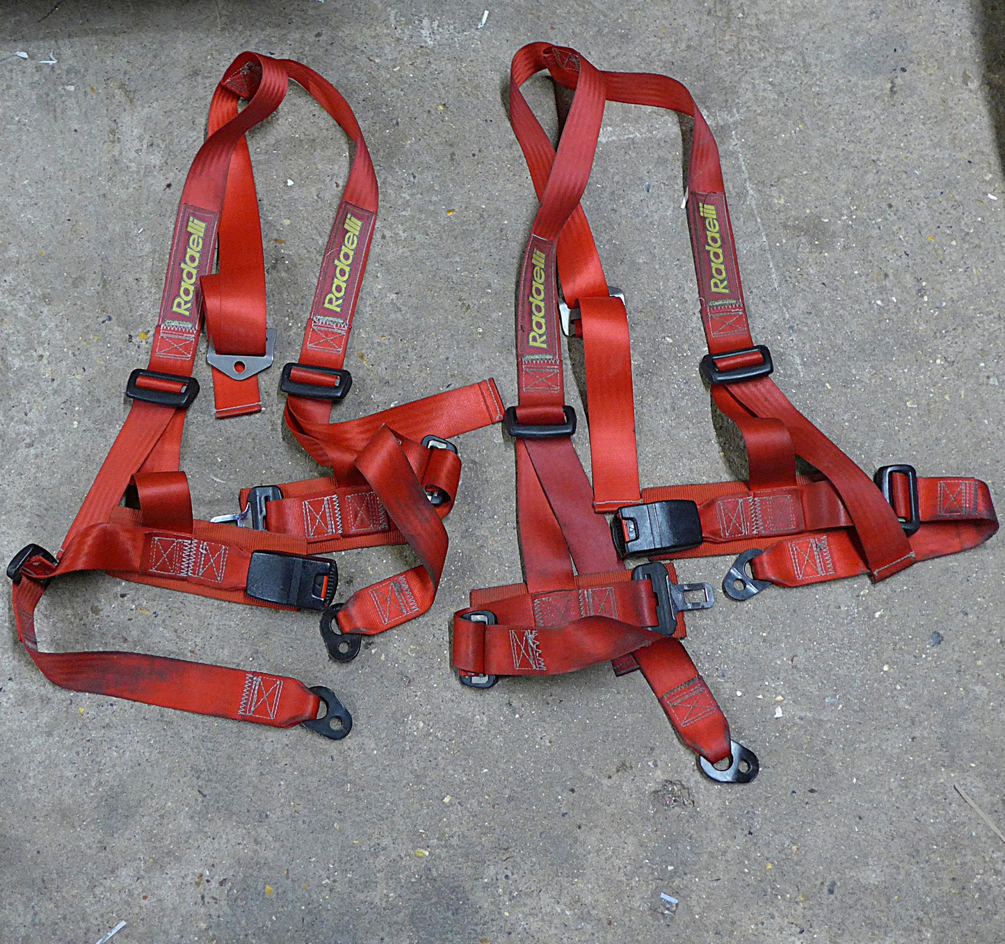 3-Point Harness - Pair - Radelli - Sold As Seen (A/R)