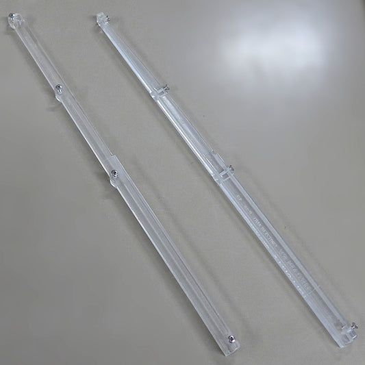 Mecaplex Pos 12&13 DV Panel Rails W/Screws - Pair (A/R)