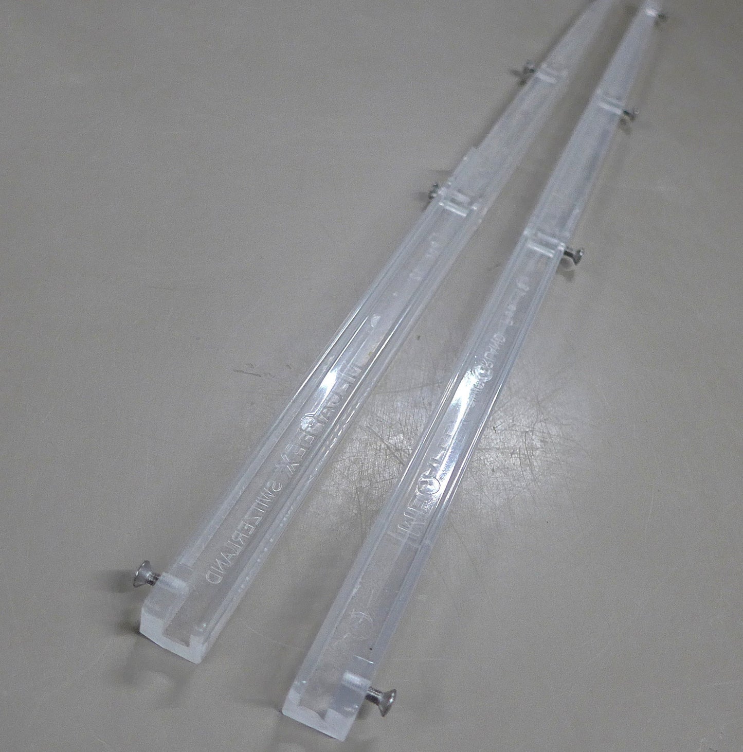 Mecaplex Pos 12&13 DV Panel Rails W/Screws - Pair (A/R)