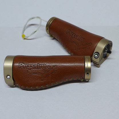 Propalm Ergo Leather Grips Pair With 1 x PTT Switch (A/R)