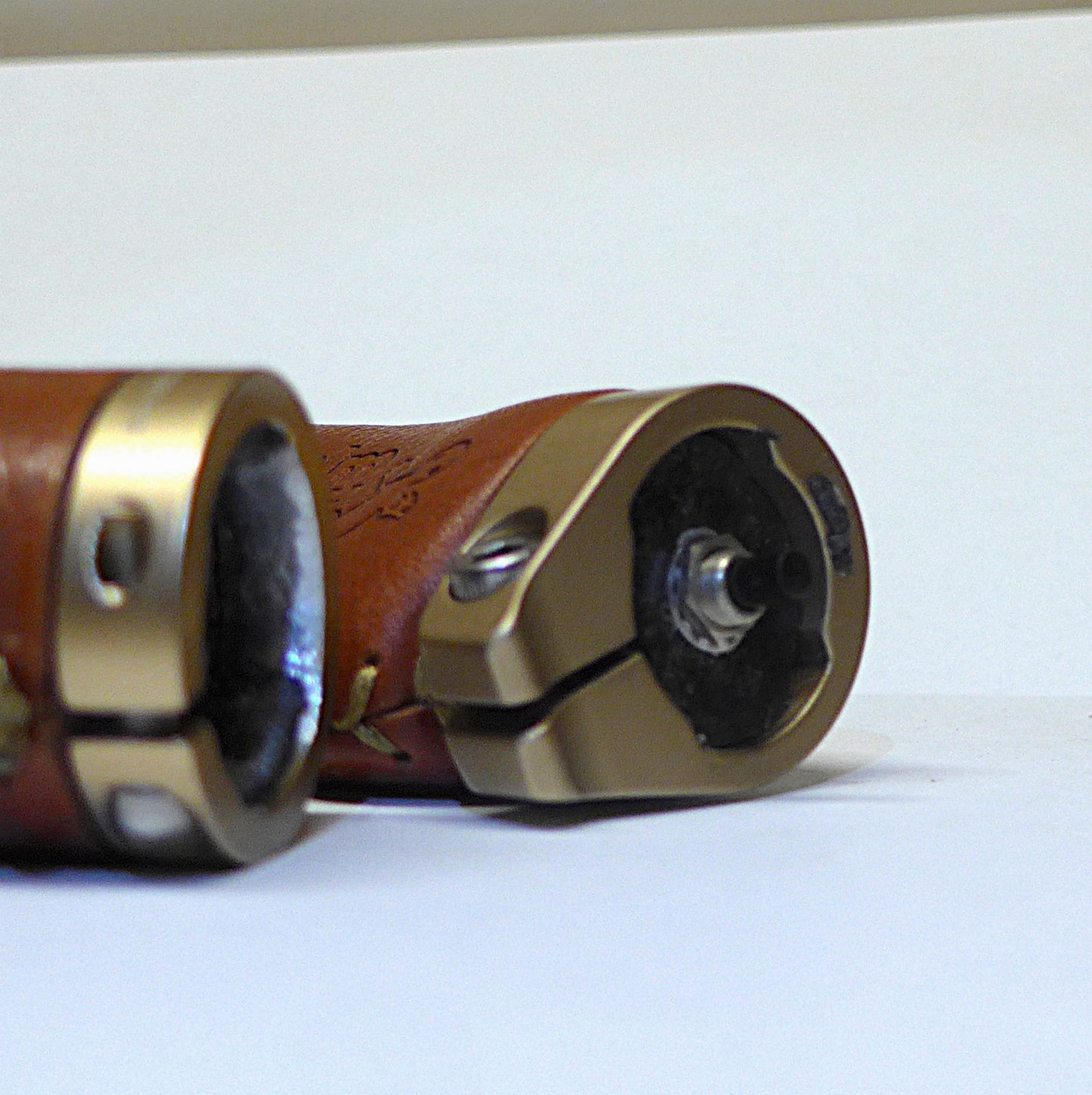 Propalm Ergo Leather Grips Pair With 1 x PTT Switch (A/R)