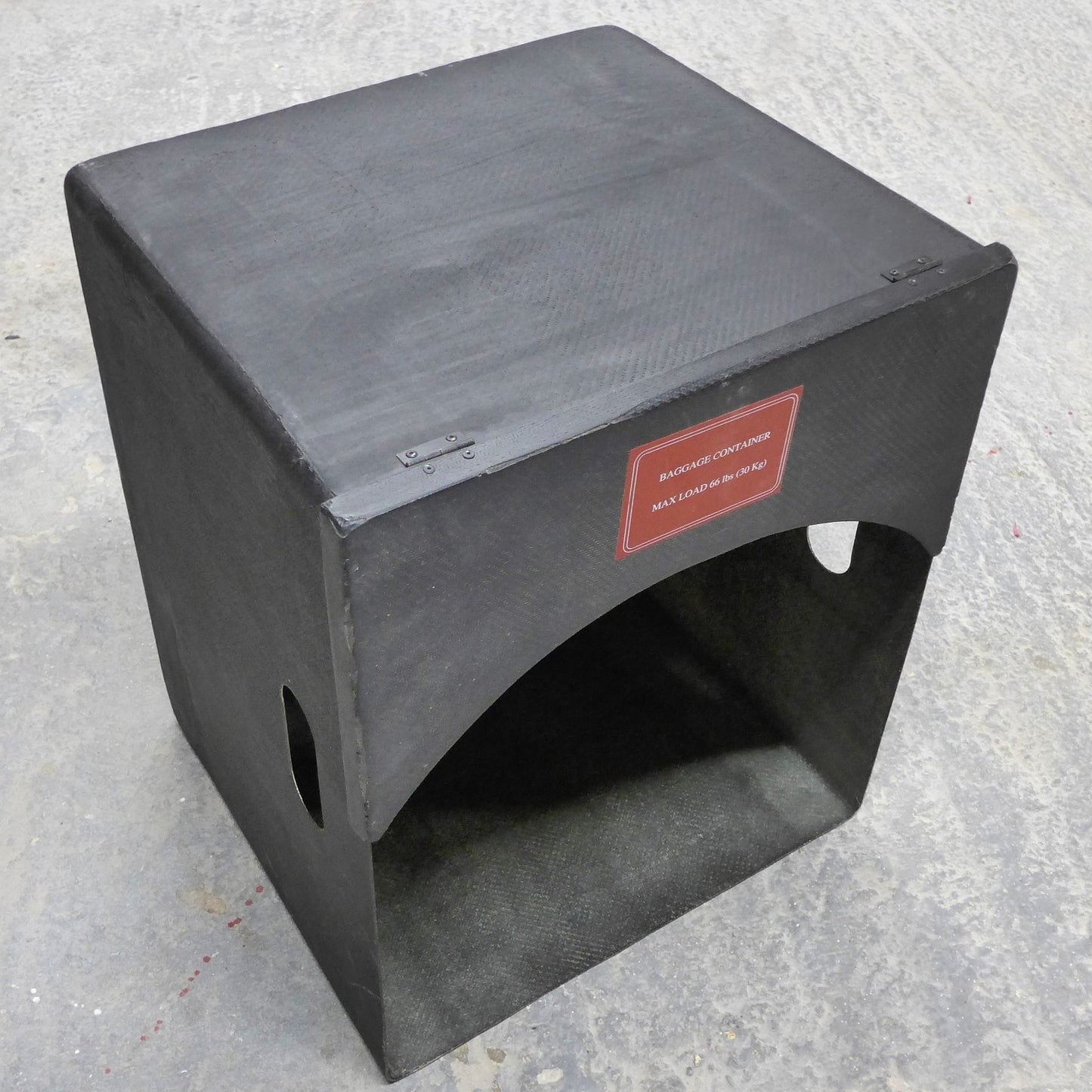 Rear Seat Baggage Containen - Carbon Fibre (A/R)