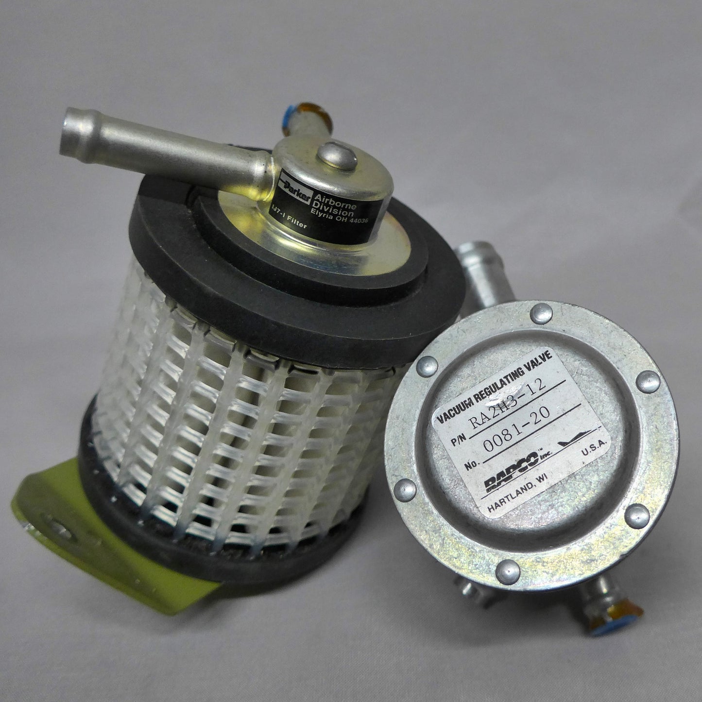 Vacuum Regulator Valve & Central Air Filter Set (A/R)