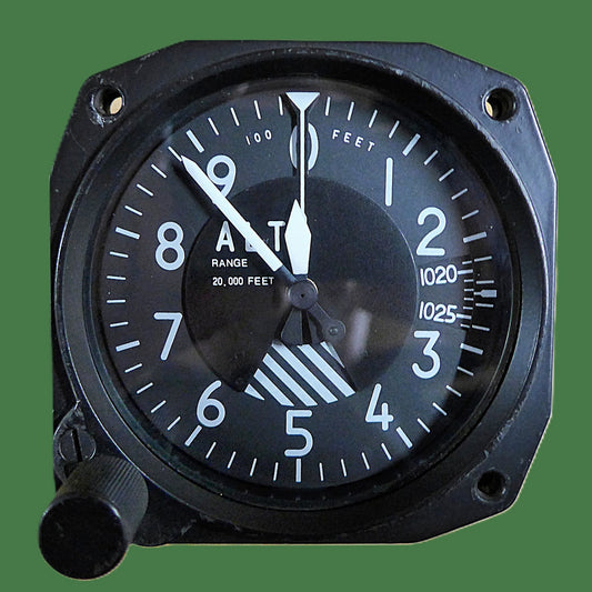 Falcon Altimeter - 20,000FT Millibars, 3 1/8" (N/S)