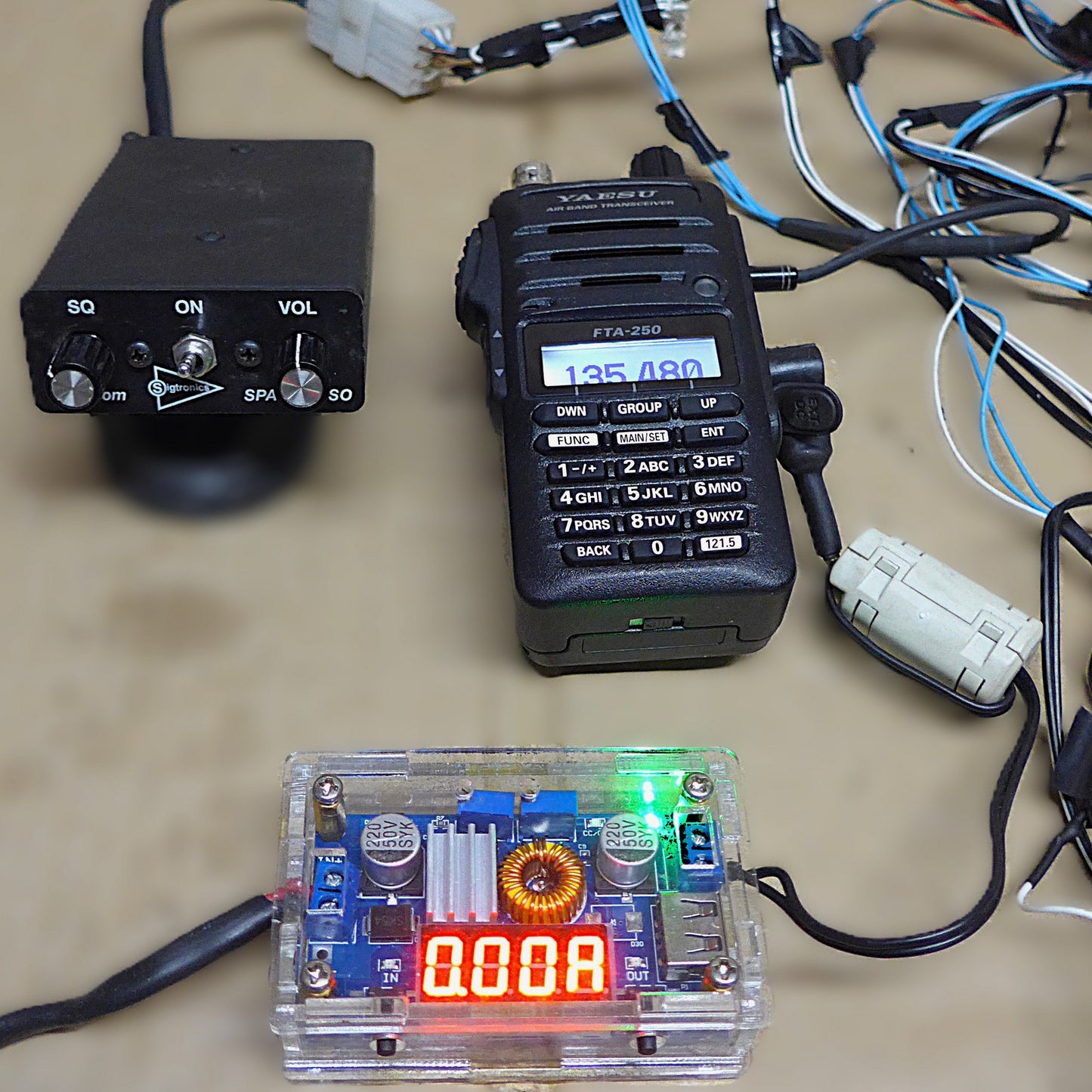 Intercom, Radio & Power Unit Assembly (A/R)