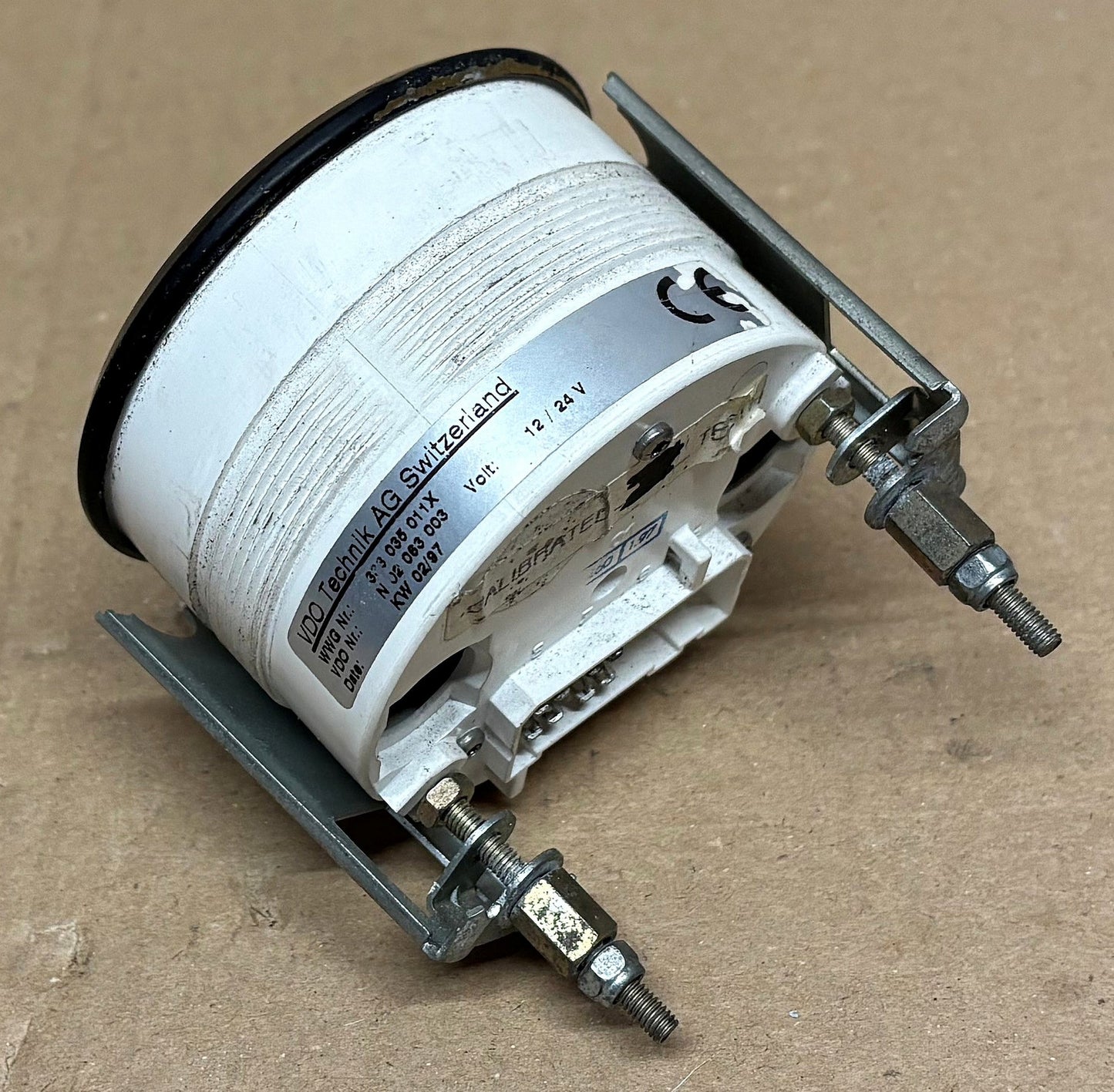 VDO Tachometer 0-4000 RPM 80mm With Hour Counter (A/R)