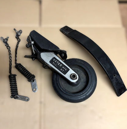 6" Matco Tail Wheel & 1 3/4" Leaf Spring Assy (A/R)