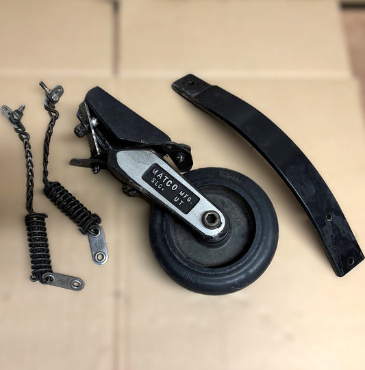 6" Matco Tail Wheel & 1 3/4" Leaf Spring Assy (A/R)