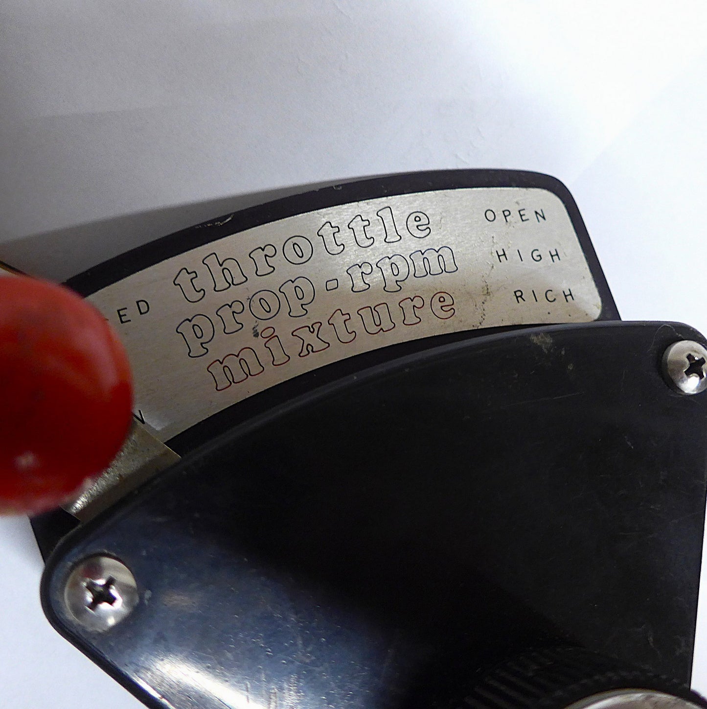 Throttle/Mixture Quadrant Assembly (A/R)