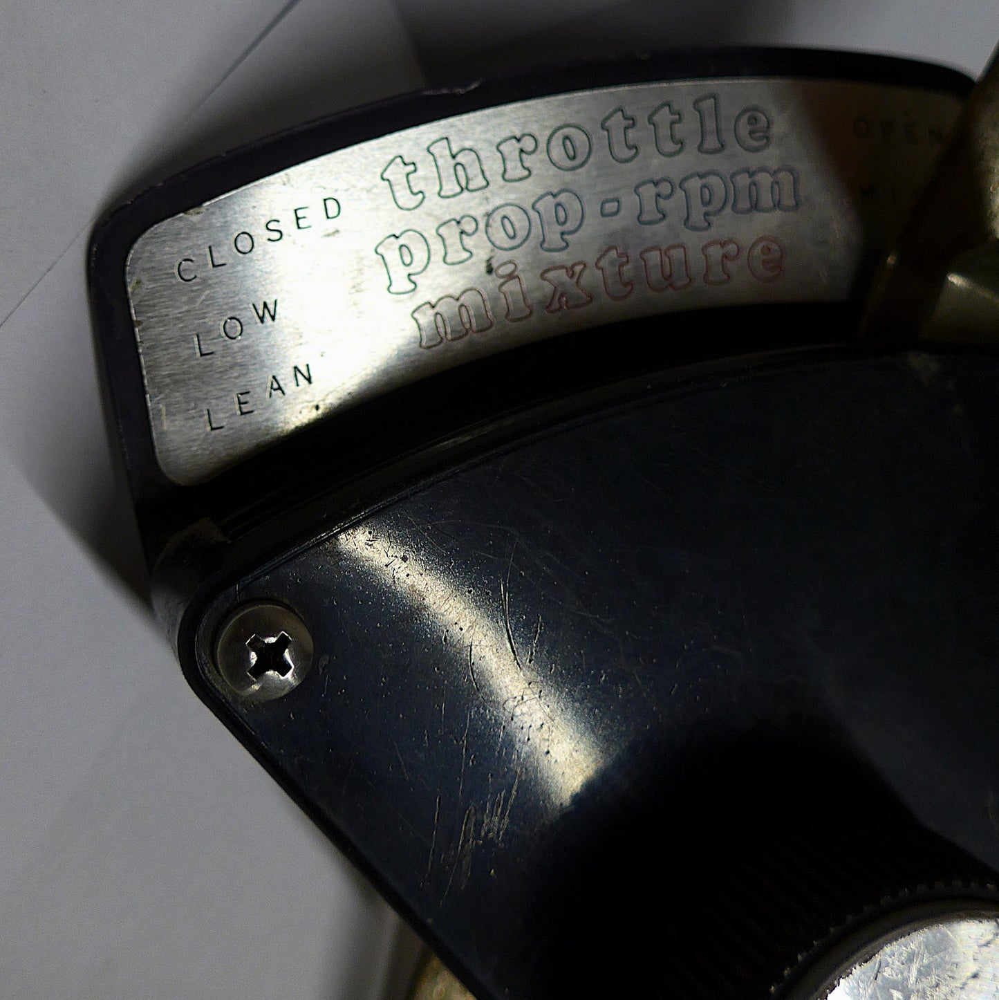 Throttle/Mixture Quadrant Assembly (A/R)