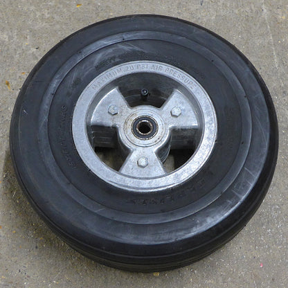 6" AZUSA Tri-Star Wheel & 15X6.00-6 4 Ply Tyre - 5/8" Bearings (A/R)