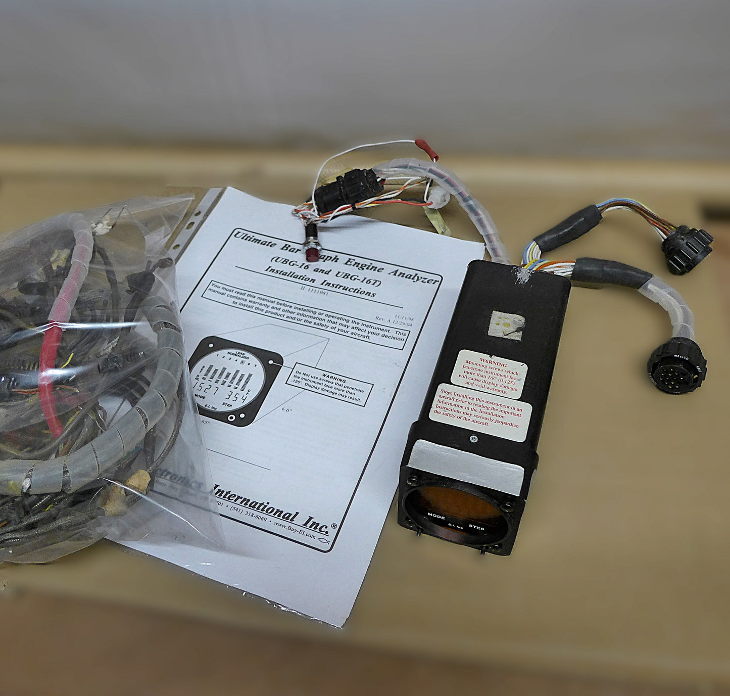 E. I. Inc. EGT/CHT Engine Analyzer Package (A/R)