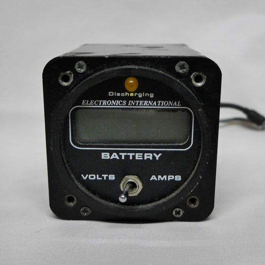 Volts/Amps Display - With Discharge Warning Light (A/R)