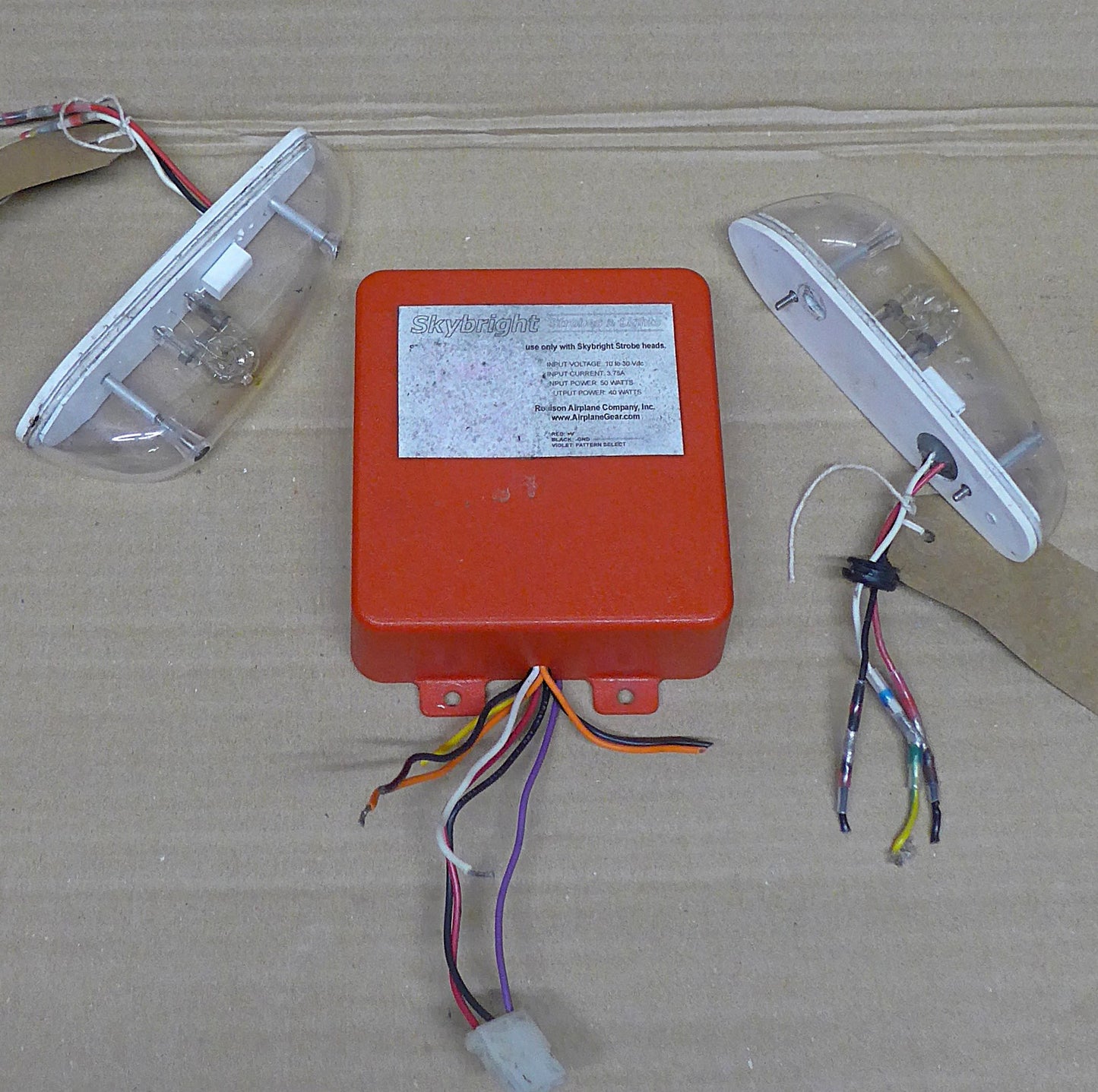 Skybright Strobe Power Unit & Wing Tip Lights Assy (A/R)