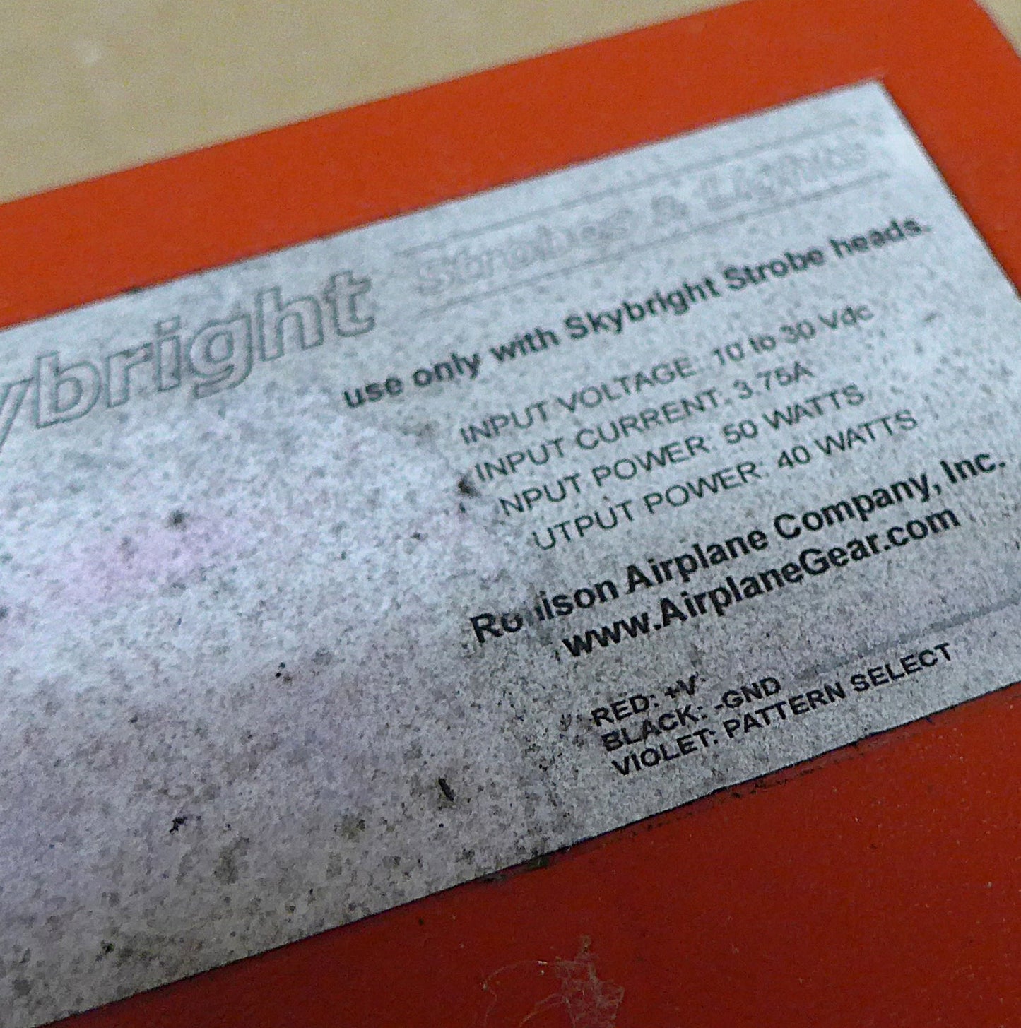 Skybright Strobe Power Unit & Wing Tip Lights Assy (A/R)