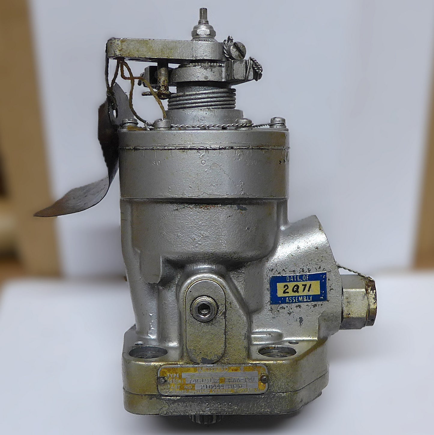 Woodward P/N 210444 BCD (IO-470) 1105 HRS (A/R)