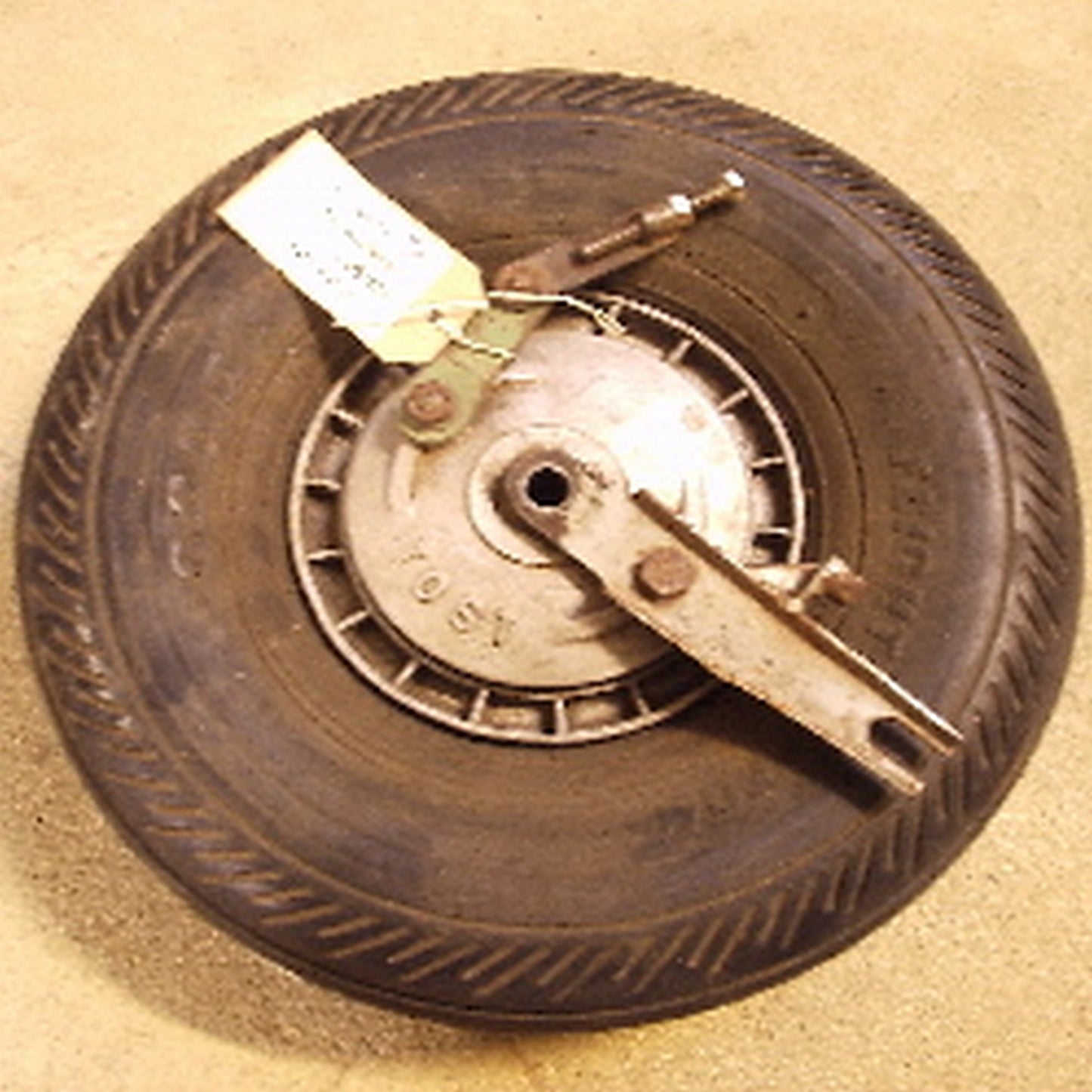 Tost 5.00-5 Braked Wheel C/W Tyre & Tube (A/R)