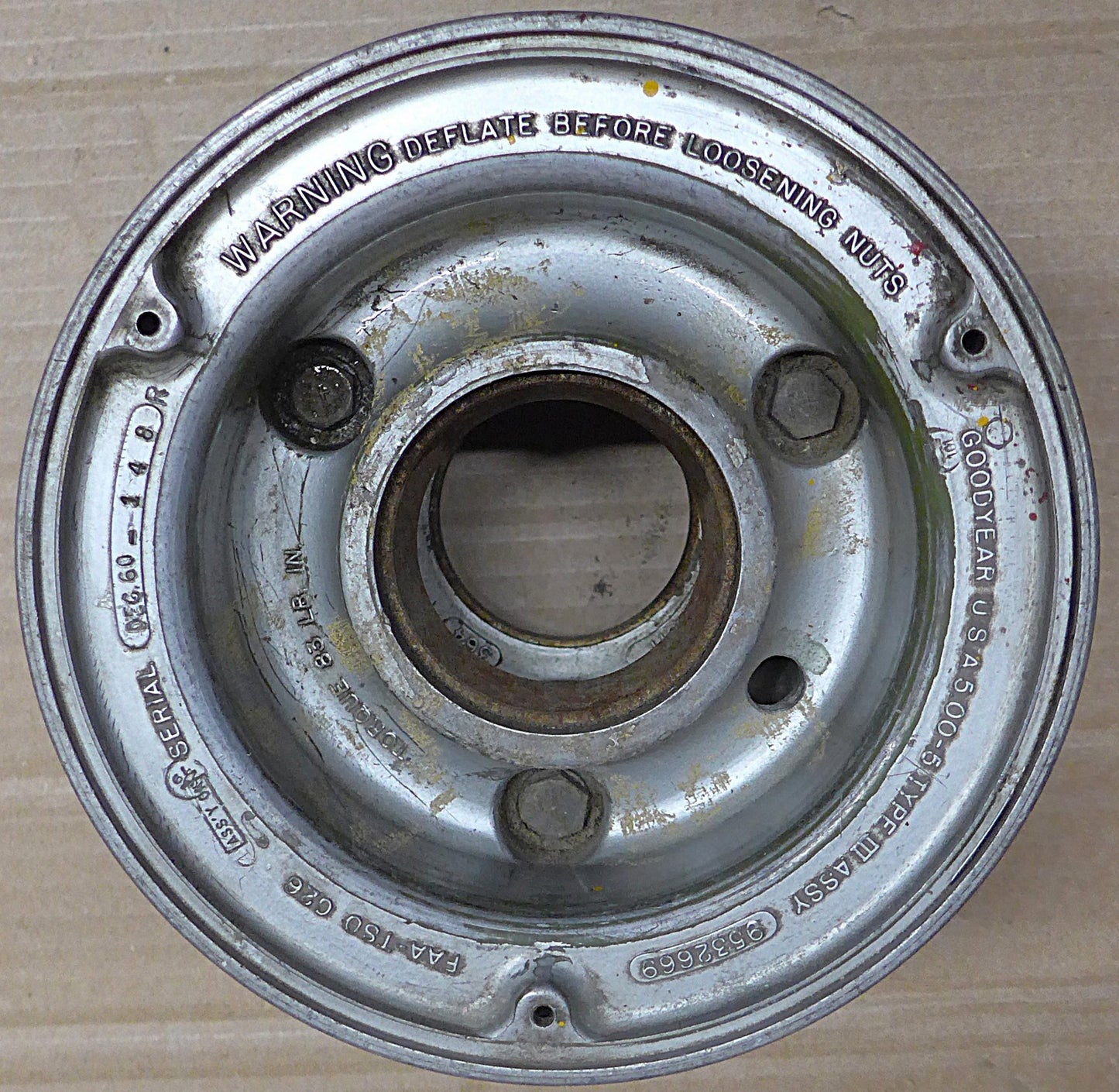 Goodyear Type III Nose Wheel Assy 5.00-5 -  P/N 9532669 (A/R)