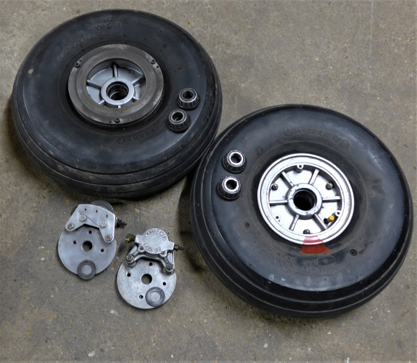 Matco 6.00-6 Main Wheel & Brake Disc Assy - Pair (A/R)