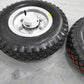 6" Main Wheel, Tyre & Cleveland Brake 11-77 - Set (A/R)