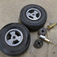 6.00-6 Main Wheels, Hydraulic Brakes Kit & Tyres - Pair (A/R)