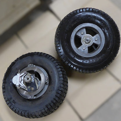 6.00-6 Main Wheels, Marc Ingegno Brakes & Tyres Assy - Pair (A/R)