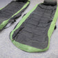 Green & Black Seat Covers With Head Rest Cushions - Pair - X'AIR (A/R)
