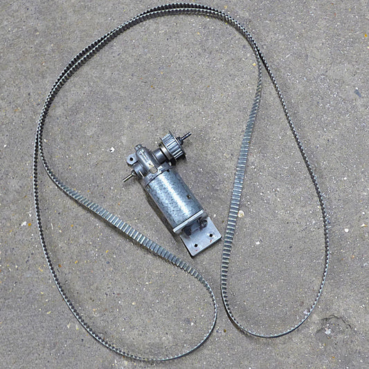 Flap Drive Motor & Belt Assy - MCR-01 Ban-Bi (A/R)