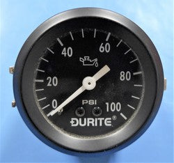 Durite Mechanical Oil Pressure Gauge 57mm