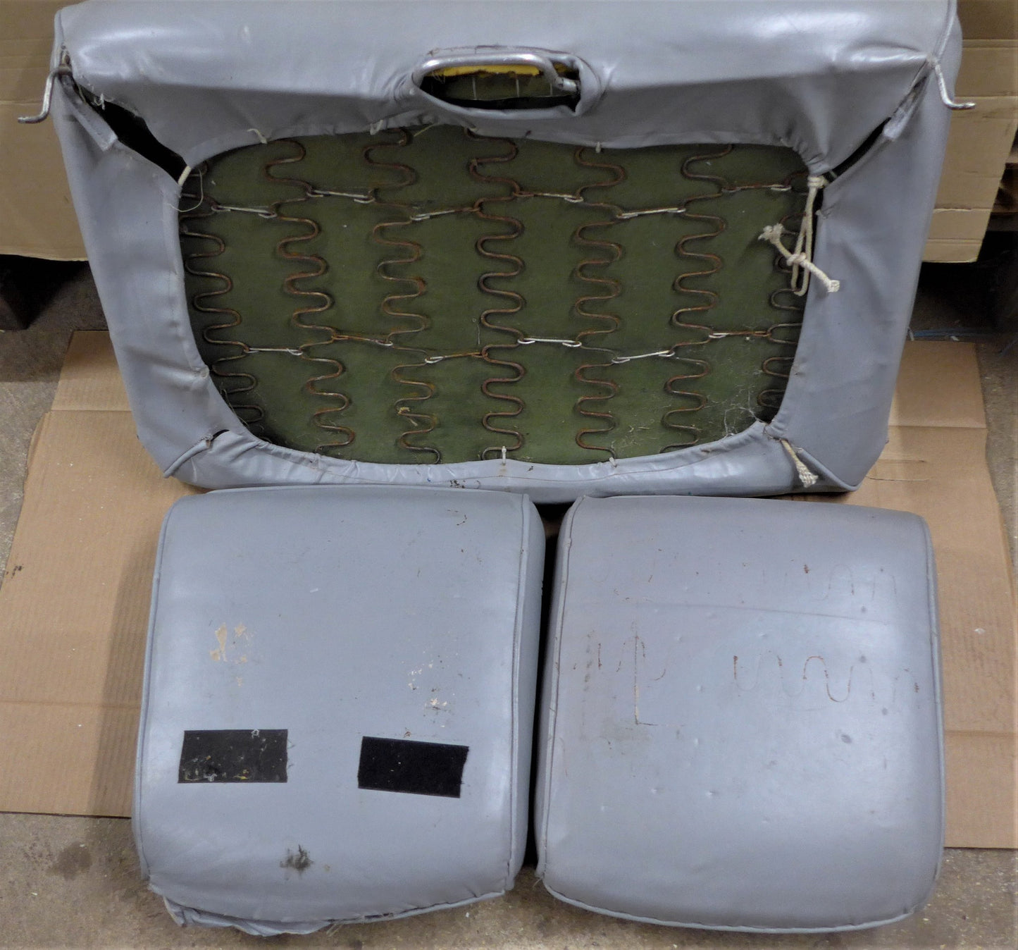 Seat Cushions & Back Rest Assembly - C140 (A/R)