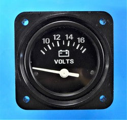 2 1/4" DC Voltmeter Gauge