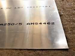 2024-T3 Aluminium Sheet 020 x 12 x 24