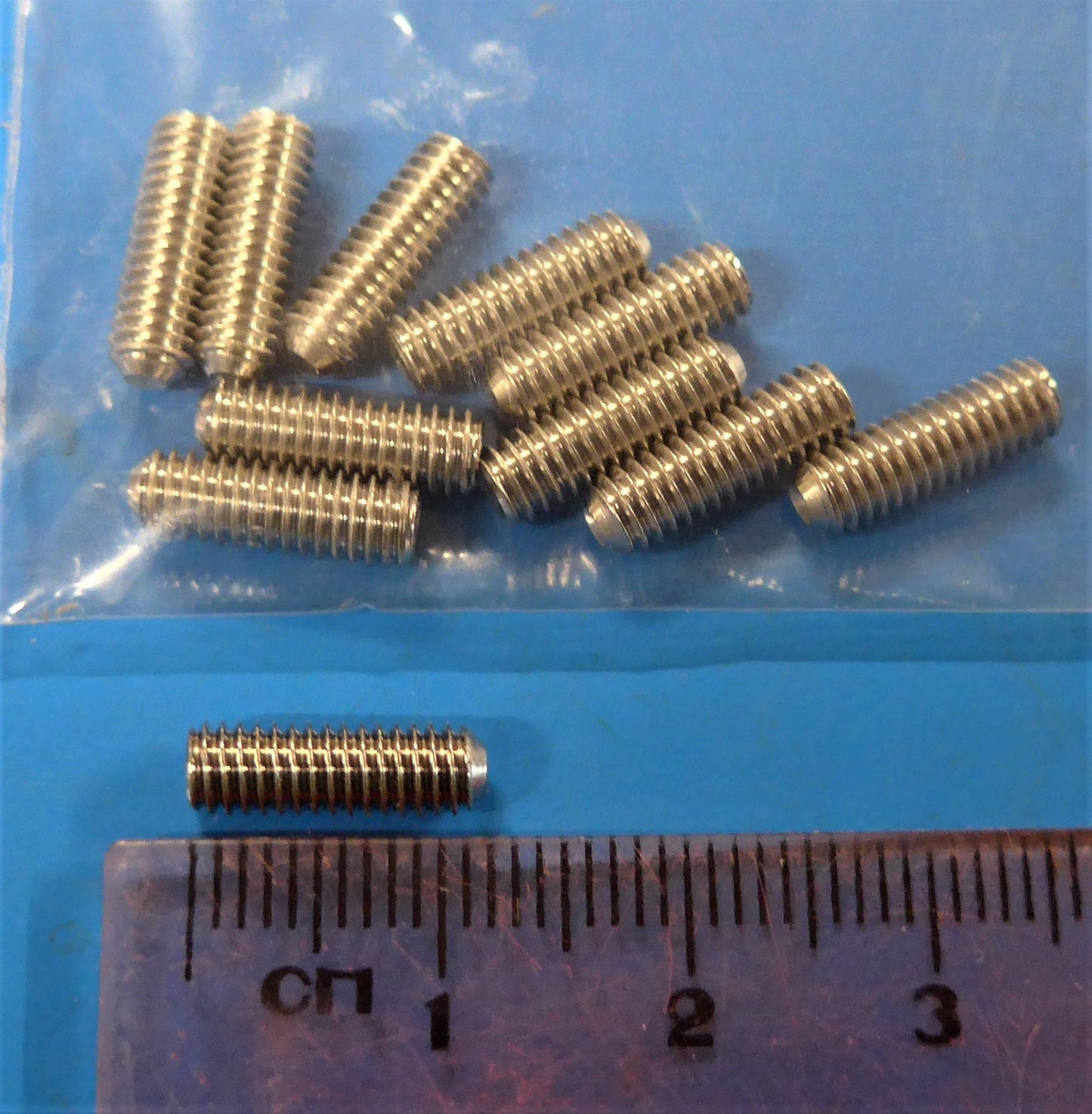 Grub Screw - 4 x 12mm - Stainless (PKT 10)
