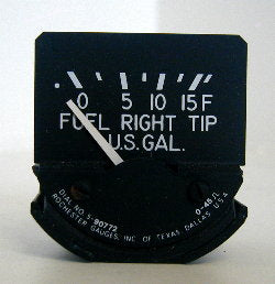 Right Tip Tank Contents Gauge (A/R)