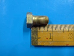 AN815-4D Union Nipple 1/4 Outer Tube Size 7/16-20 Aluminum Blue Fitting AN815-4D Union Nipple 1/4 Outer Tube Size 7/16-20 Aluminum Blue Fitting