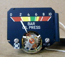 Oil Pressure Gauge (A/R)