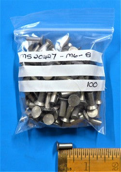 P 100 Rivet Solid Rivet (PKT 100) - Hardware - Imperial - Rivets Solid - MS ...