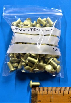P 100 Rivet Solid Rivet (PKT 100) - Hardware - Imperial - Rivets Solid - MS ...
