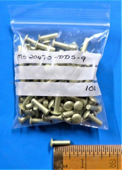 P 100 Rivet Solid Rivet (PKT 100) - Hardware - Imperial - Rivets Solid - MS ...