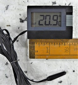 Digital Cabled Inside/Outside Temperature Gauge (A/R)