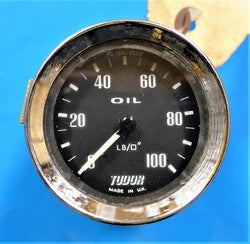 Tudor Oil Pressure Gauge 52mm (A/R)